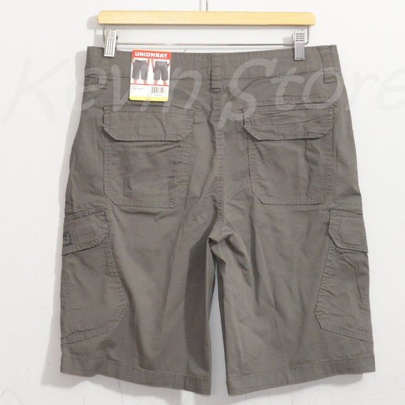 Gray Nwt UnionBay Men's Cargo Shorts - Picture 2 of 5